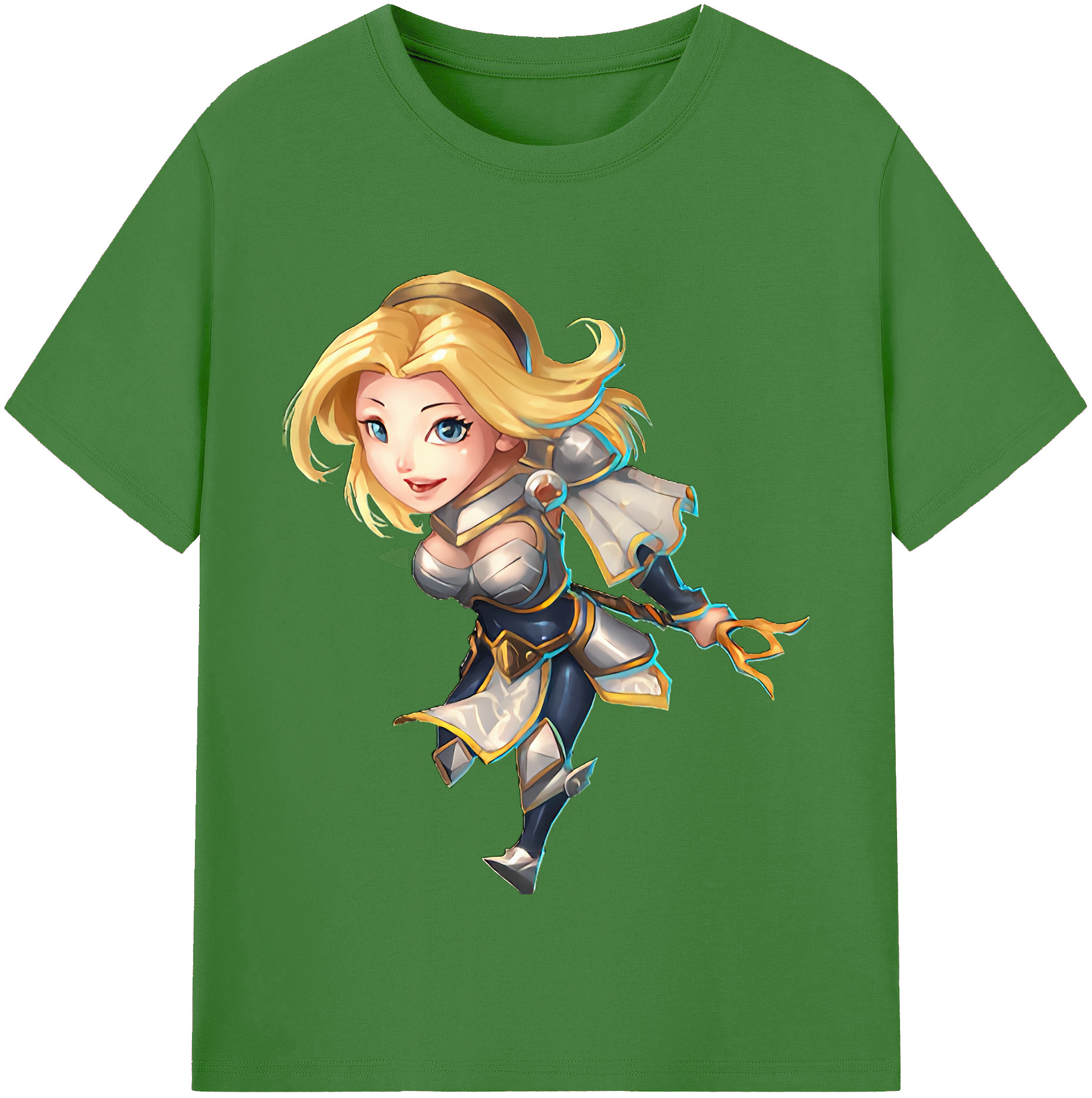 （画像用） リーグ・オブ・レジェンド League of Legends LOL レディースカジュアルプリントTシャツ（綿100％）